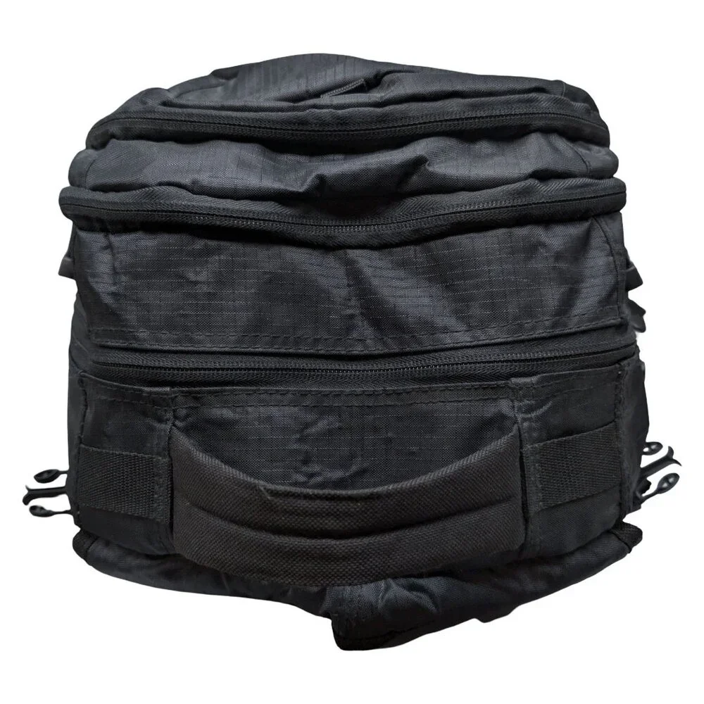 Outdoor Products Backpack Black Ripstop Laptop Sleeve Pockets Lightweight 16